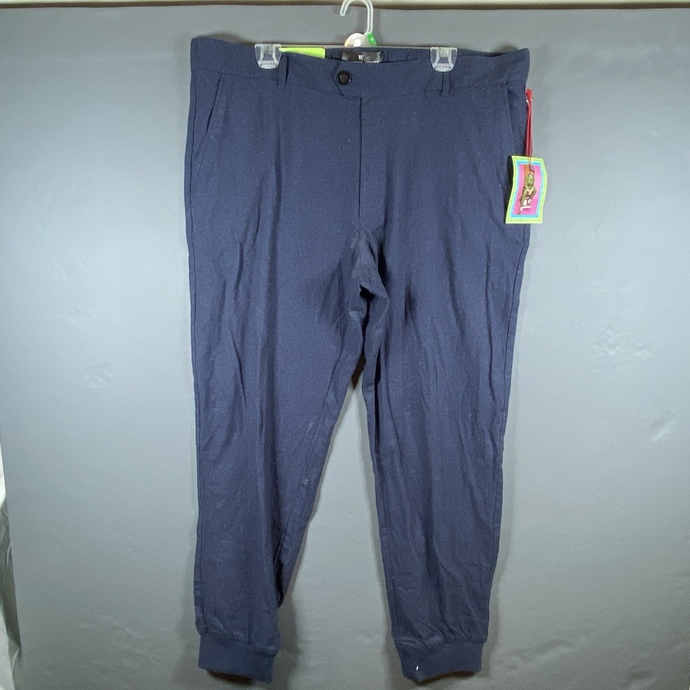 NWT Houston White Men's  Joggers‎ pants Size XL Navy Blazer